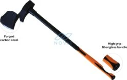 Novit Bijl - Kloofbijl & Handbijl + GRATIS Wetsteen Slijpsteen - Bijlen Set 3 + 0.6kg -Tuingereedschaps Winkel 1200x756 2