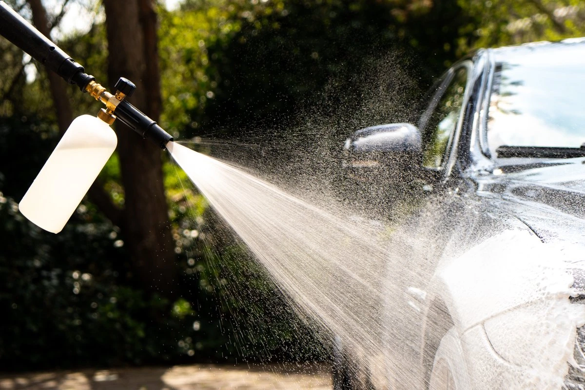 Merkloos MATCC - Foam Gun Voor Kärcher K-Series Hogedrukreiniger 1L - Kärcher - Autowassen 6 Merkloos MATCC - Foam Gun Voor Kärcher K-Series Hogedrukreiniger 1L - Kärcher - Autowassen - Afbeelding 4