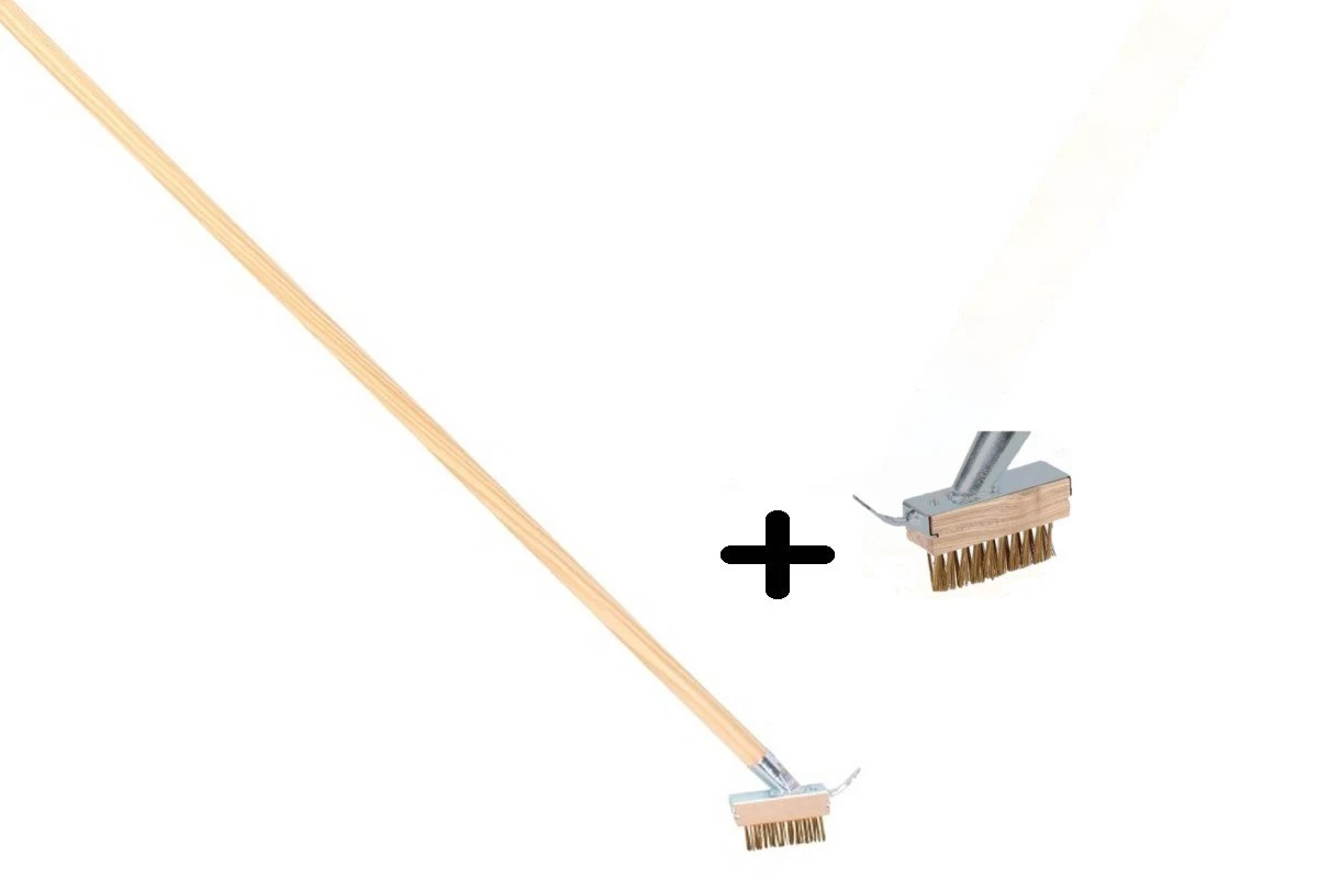 Synx Tools Onkruidborstel Met Schraper + Extra Borstel Met Schraper - Onkruidverwijderaar / Bodembewerkers - Voegenborstels -Voegenkrabbers - Met 2x Houders En 1x Steel 160cm 3 Synx Tools Onkruidborstel Met Schraper + Extra Borstel Met Schraper - Onkruidverwijderaar / Bodembewerkers - Voegenborstels -Voegenkrabbers - Met 2x Houders En 1x Steel 160cm