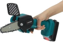 Merkloos Mini Accu Kettingzaag - 4 Inch Elektrische Boomzaag - Handkettingzaag - Met 2 Accu En 1 Oplader - Voor Tuinboom Ranch Bomen Snijden Hout- Blauw -Tuingereedschaps Winkel 1200x815 3
