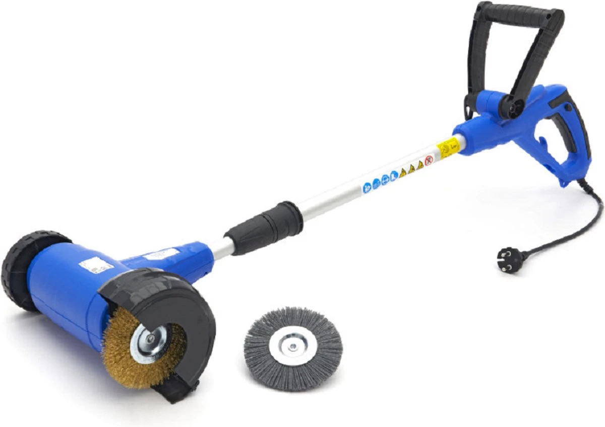 Borg Elektrische Onkruidborstel - 400 Watt - Inclusief 2 Borstels - 2 Borg Elektrische Onkruidborstel - 400 Watt - Inclusief 2 Borstels -