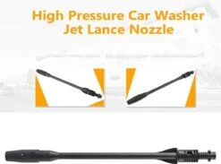 Merkloos 140 Bar Hogedrukspuitlans - Hogedrukreiniger Kärcher-opzetstuk - Verstelbare Sproeikop Voor Karcher Hogedrukreiniger - Accessoire Voor Karcher K1 K2 K3 K4 K5 K6 K7 -Tuingereedschaps Winkel 1200x889