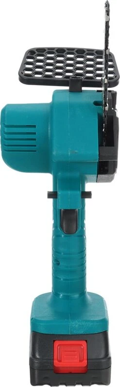 Merkloos Mini Accu Kettingzaag - 4 Inch Elektrische Boomzaag - Handkettingzaag - Met 2 Accu En 1 Oplader - Voor Tuinboom Ranch Bomen Snijden Hout- Blauw -Tuingereedschaps Winkel 372x1200 1