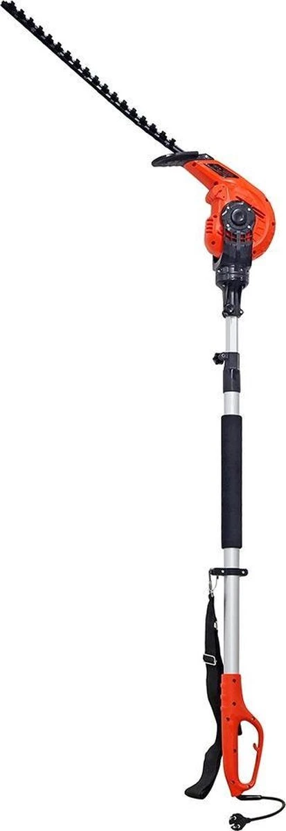 Kibani Elektrische Heggenschaar XXL – 450W – 49 Cm Zwaardlengte – Telescopisch Van 190 Tot 250 Cm 3 Kibani Elektrische Heggenschaar XXL – 450W – 49 Cm Zwaardlengte – Telescopisch Van 190 Tot 250 Cm