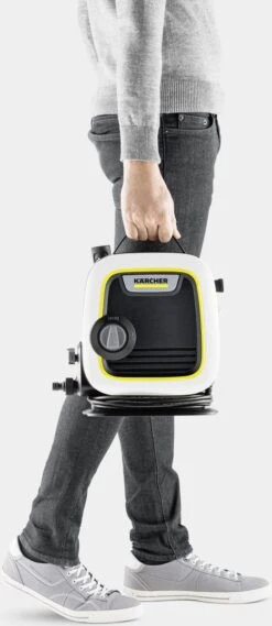 Kärcher K Mini Plus Hogedrukreiniger - 1400W - 360 L/u - Incl. Extra Dunne PremiumFlex Slang 20 Kärcher K Mini Plus Hogedrukreiniger - 1400W - 360 L/u - Incl. Extra Dunne PremiumFlex Slang -Tuingereedschaps Winkel 521x1200