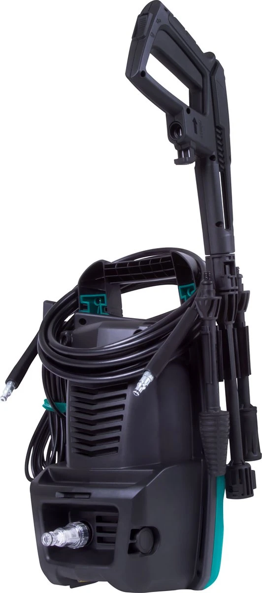 VONROC Hogedrukreiniger V14C-1 - 1400W – 110 Bar – 390 L/h – Compact - Incl. 5m Slang, Spuitstukken En Accessoires 9 VONROC Hogedrukreiniger V14C-1 - 1400W – 110 Bar – 390 L/h – Compact - Incl. 5m Slang, Spuitstukken En Accessoires - Afbeelding 7