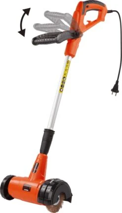 Kibani Elektrische Onkruidborstel 400W - Inclusief 2 Borstels - 11cm Diameter - Voegenreiniger - Stalen En Nylon Borstel - Voegenborstel - Onkruidverwijderaar - Onkruidverdelger - Voegborstel -Tuingereedschaps Winkel 686x1200 1