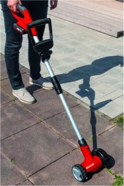 Einhell Accu Voegenreiniger GE-CC 18 Li-Solo Power X-Change (Li-Ion - 18 V - 1200 T/min - Borsteldiameter 10 Cm - Incl. Staal- En Nylonborstel - Zonder Accu En Lader) -Tuingereedschaps Winkel 804x1200 1