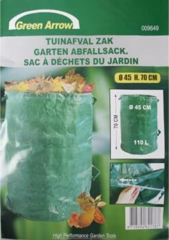 Benson Tuinafval Zak Heavy Duty 110 Liter – 70x45cm | Puinzak | Grote Zak Voor Het Opslaan Van Bladeren Takken En Afval -Tuingereedschaps Winkel 848x1200
