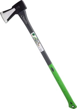 GEOLIA - Bijl - Bijl - Staal - Glasvezelsteel - 3kg Met Een Stalen Kop Van 2,5 Kg - Bijlen - Grote Bijl - Kloofhamer - Kloofbijl - Kloofbijl