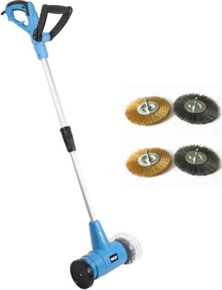 Güde Luxe Elektrische Voegenreiniger GFR401 - Onkruidborstel - Met Vier Borstels - 400W 3 Güde Luxe Elektrische Voegenreiniger GFR401 - Onkruidborstel - Met Vier Borstels - 400W