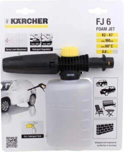 Kärcher FJ 6 Foam Jet - Regelbaar - 0,6 Liter - K2/K7 Series -Tuingereedschaps Winkel 976x1200