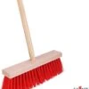 Synx Tools Harde Tuinbezem Nylon - 30 Cm - Straatbezem - Bezem Rood - Besem Veger - Buiten Bezem Met Steel 120 Cm - Schoonmaakartikelen - Schrobborstels -Tuingereedschaps Winkel 977x1200 1