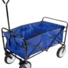 Benson Opvouwbare Bolderkar - 91x52x62 Cm - Max 100 Kg - Blauw 1 Benson Opvouwbare Bolderkar - 91x52x62 Cm - Max 100 Kg - Blauw -Tuingereedschaps Winkel 982x1200